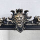 Old wooden mirror in Baroque or Napoleonic style