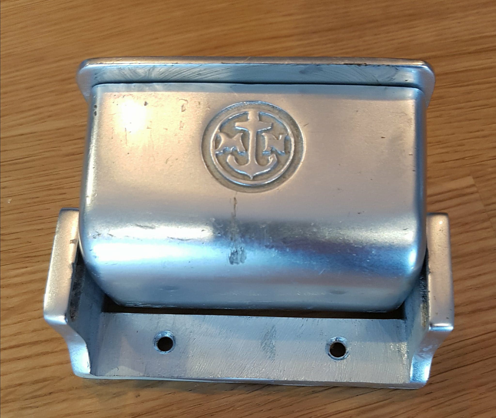Ashtray old wall Navy