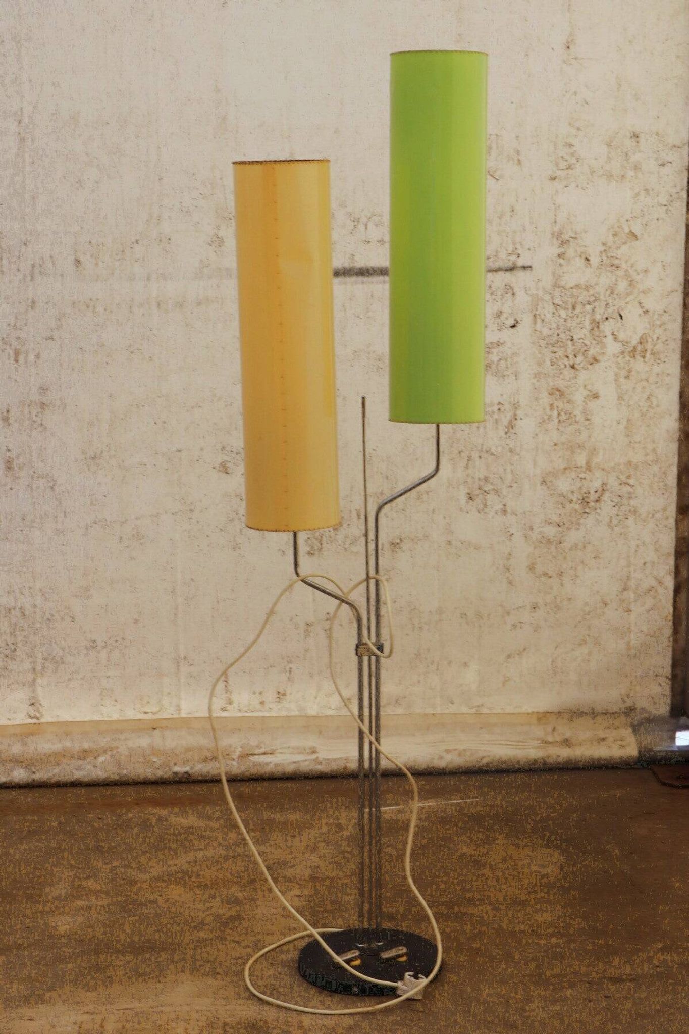 Mid century floor lamp Lidokov, Brussels period, 1960s, Czechoslovakia