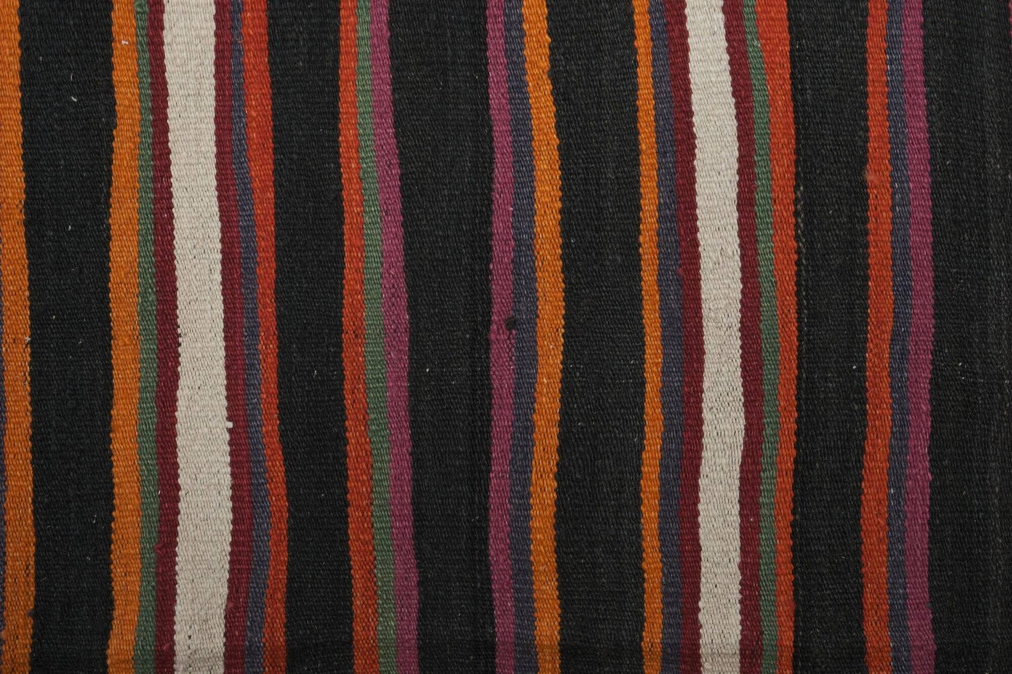 Vintage Turkish kilim handwoven 277x340 cm