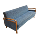 Daybed sofa from the 60s in wood and fabric