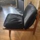 Armchair Joseph André Motte 760 Steiner France - Black horse