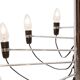 Lampadaire en métal 1980s