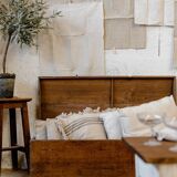 Trunk, dark wood trunk