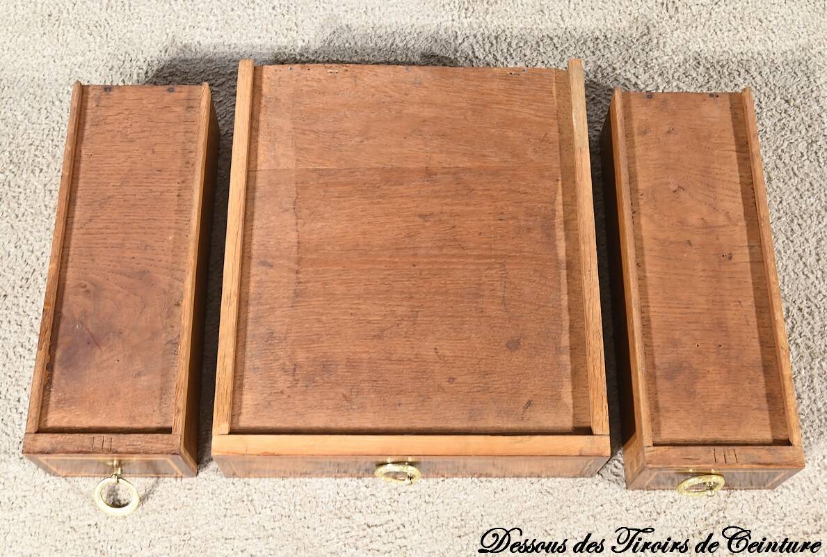 Small Bonheur du Jour Mahogany Desk, Louis XVI / Directory style – Early 20th century