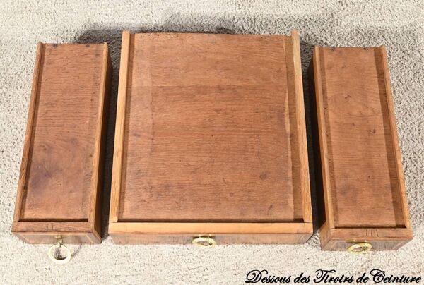 Bureau, bonheur du jour en acajou, style Louis XVI / Directoire, début XXème