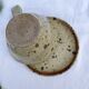 Pyrite stoneware cup and saucer set