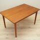 Table en chêne, design danois, années 1970, production : Danemark