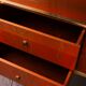 Maison JANSEN Commode en laque nuagée vers 1970