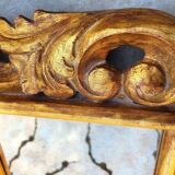 Golden cornucopia mirror