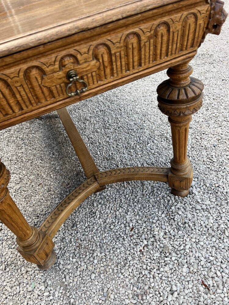 Table en chêne massif d’époque