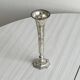 Antique patinated metal soliflore vase