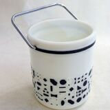 Opaline ice bucket 1960s