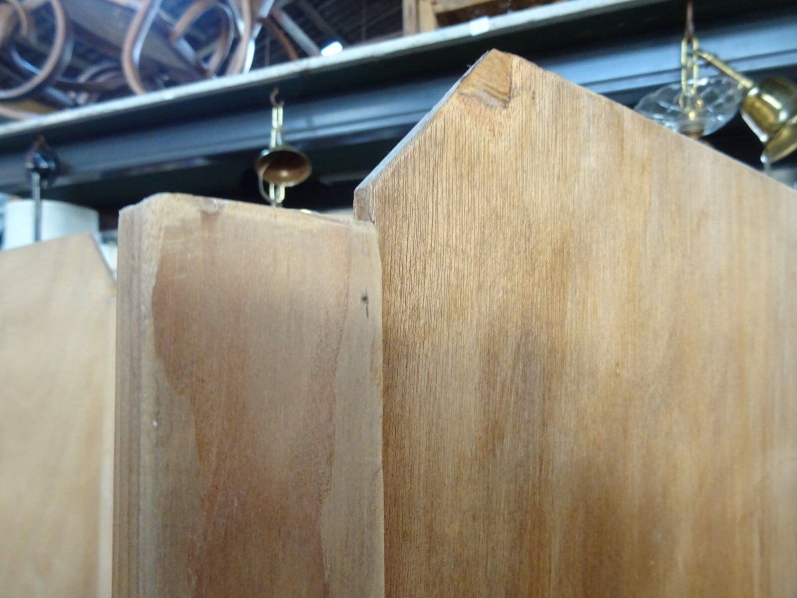 Wooden screen 4 leaves 50s