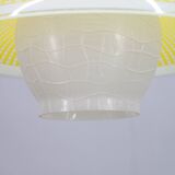 1970s Glass Pendant Light, Czechoslovakia