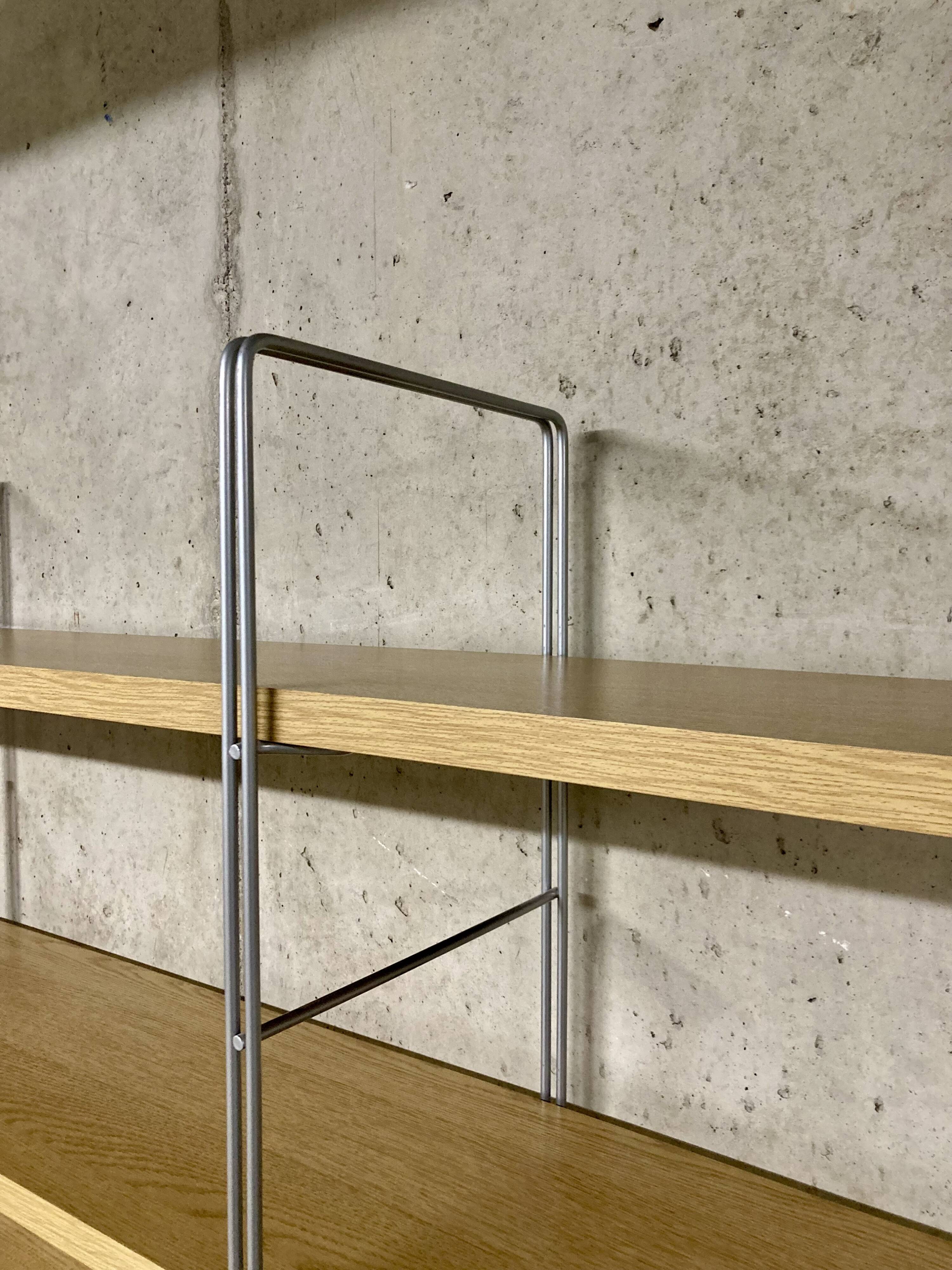 Enetri shelving system vintage oak Niels Gammelgaard for Ikea