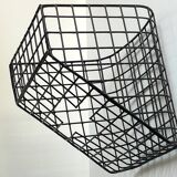 Vintage storage steel wire wall basket