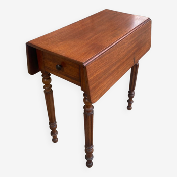 Napoleon 3 mahogany side table