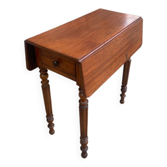 Napoleon 3 mahogany side table