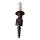 Applique bois tourné années 50