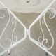 Vintage metal garden table, removable in 3 parts