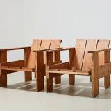 Pair of Crate Chairs 1970s
