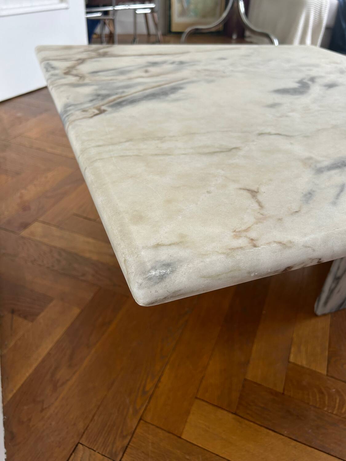 Marble coffee table