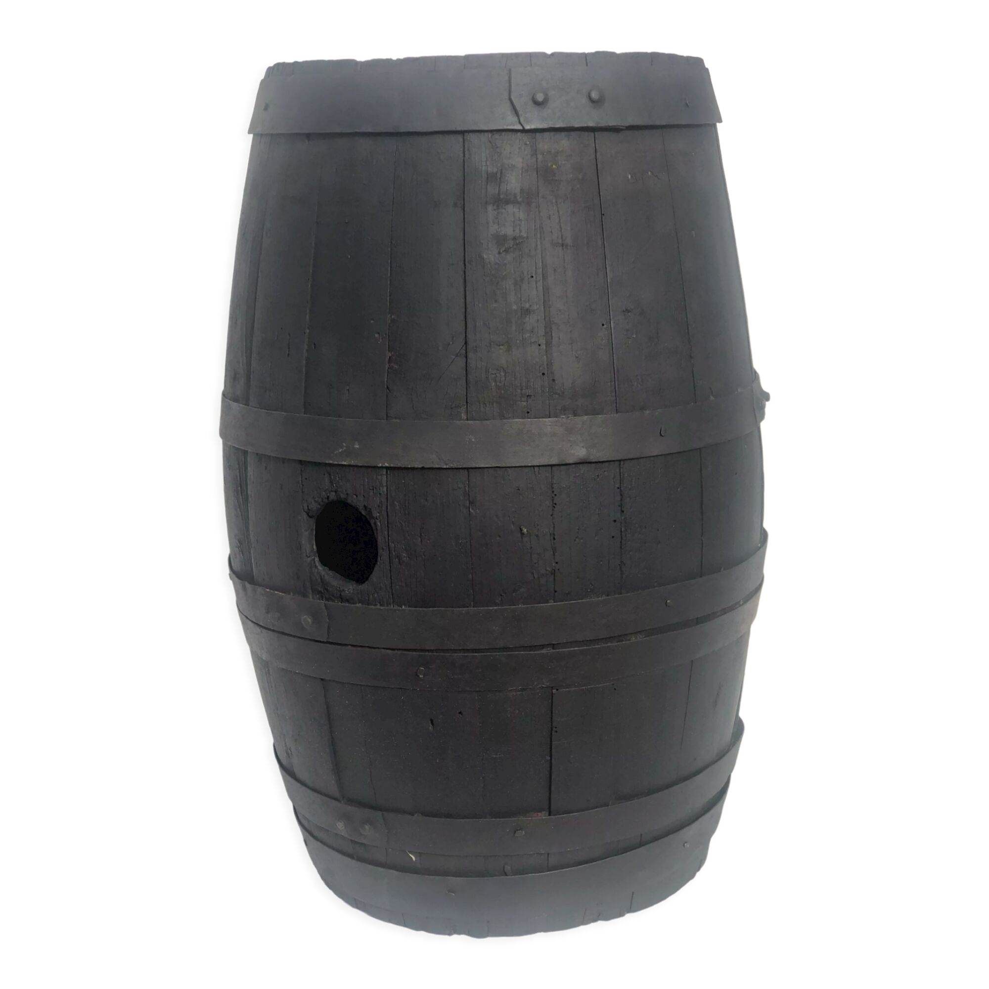 Black wood barrel