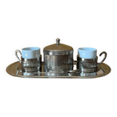 Vintage "tête-à-tête" coffee service - 20th century