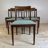 Set of six chairs, Denmark 1960s
