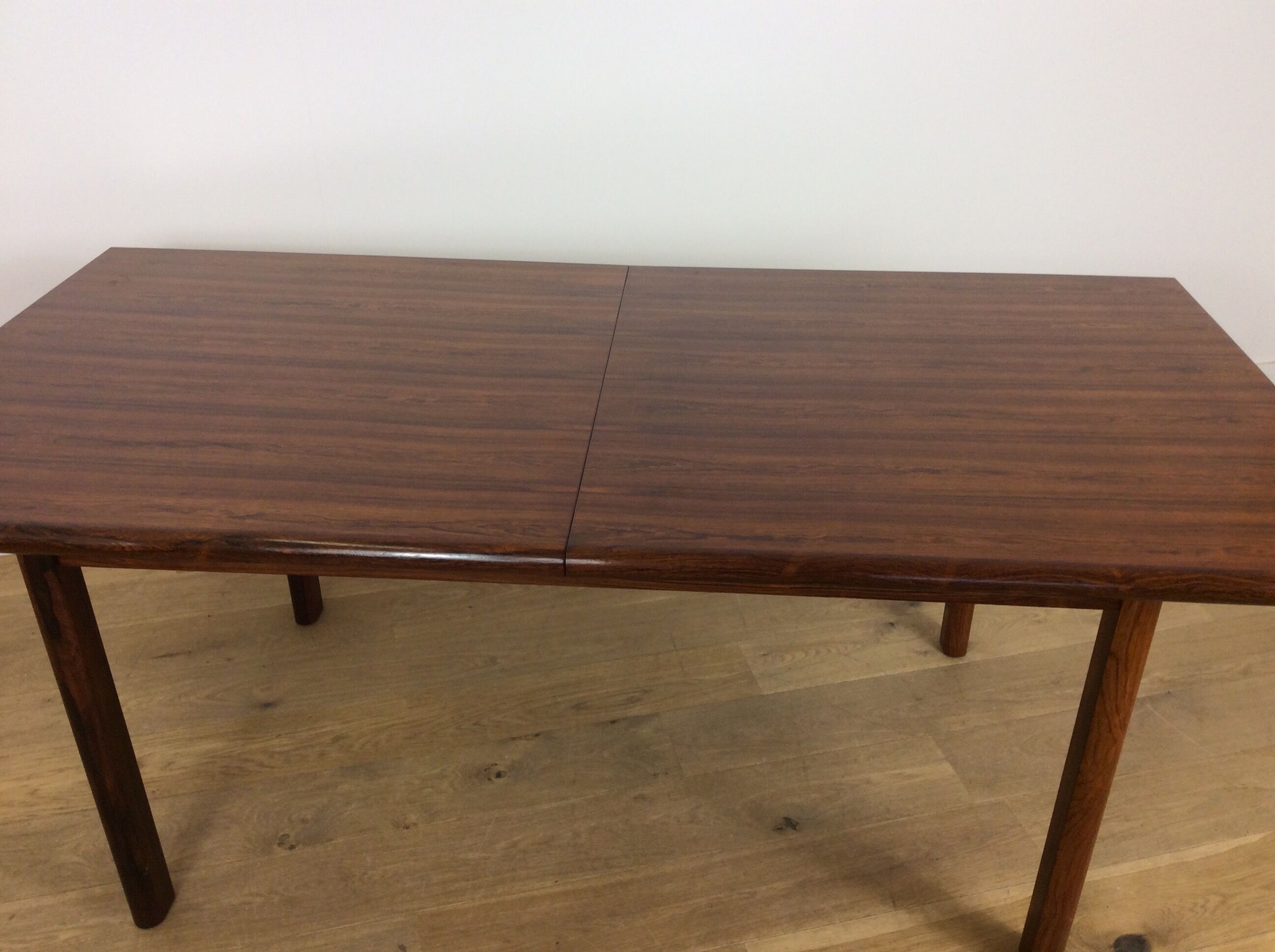 Mid century extendable dining table