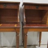 Pair of nightstands of english style