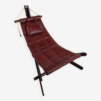 Fauteuil Sling sculptural, Dominic Michaelis "Sail Chair" pour Moveis Corazza