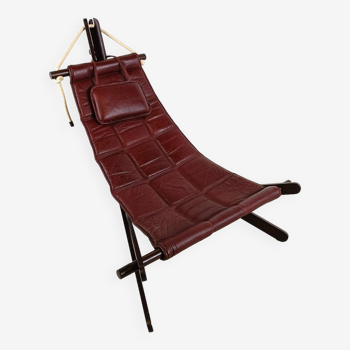 Sculptural Lounge Sling, Dominic Michaelis "Sail Chair" for Moveis Corazza
