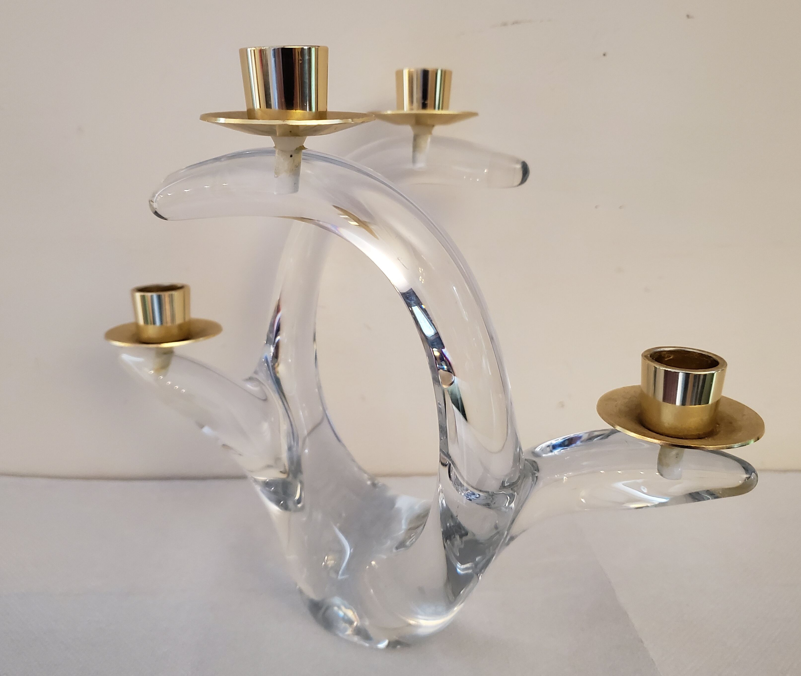 Chandelier 4 crystal branches