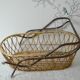 Cradle bassinet in rattan