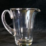 Pichet carafe a orangeade em verre soufflé