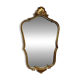 Classic gold shell mirror