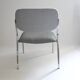 Pair of restored 1960s chrome armchairs.