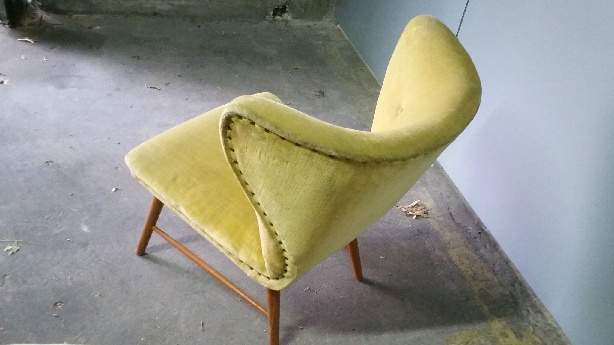 Yellow green trio of drivers at Danish flesh wing ears Elias Svedberg years 50/60