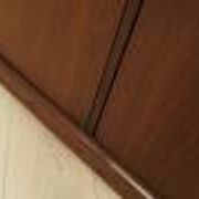 Danish mahogany veneered cabinet with drawers and lockable doors, 1970s