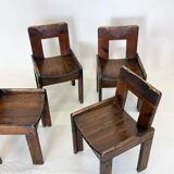 Chairs – Silvio Coppola for Fratelli Montina, 1970s
