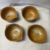 Set of 4 stoneware bowls