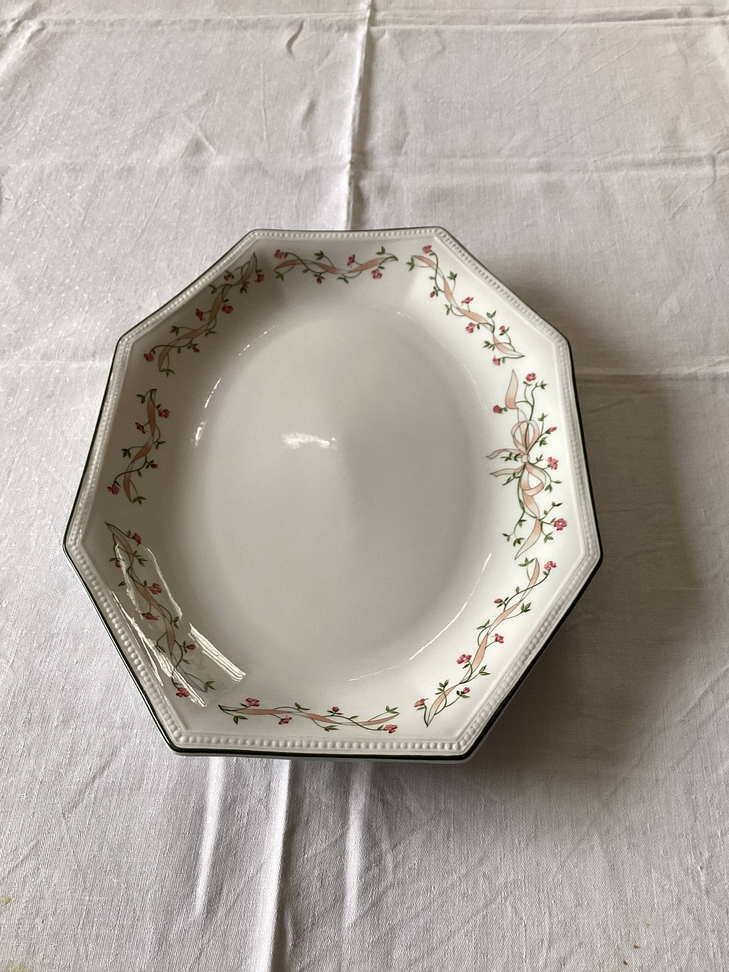 Octagonal serving dish Johnson Brothers dimensions: length - 34cm -