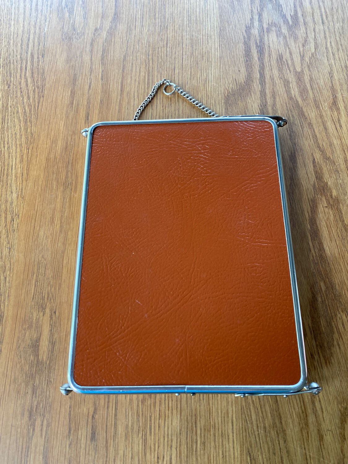 Vintage barber mirror