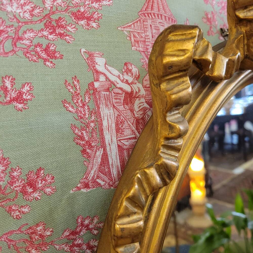 Louis XVI Medallion Mirror