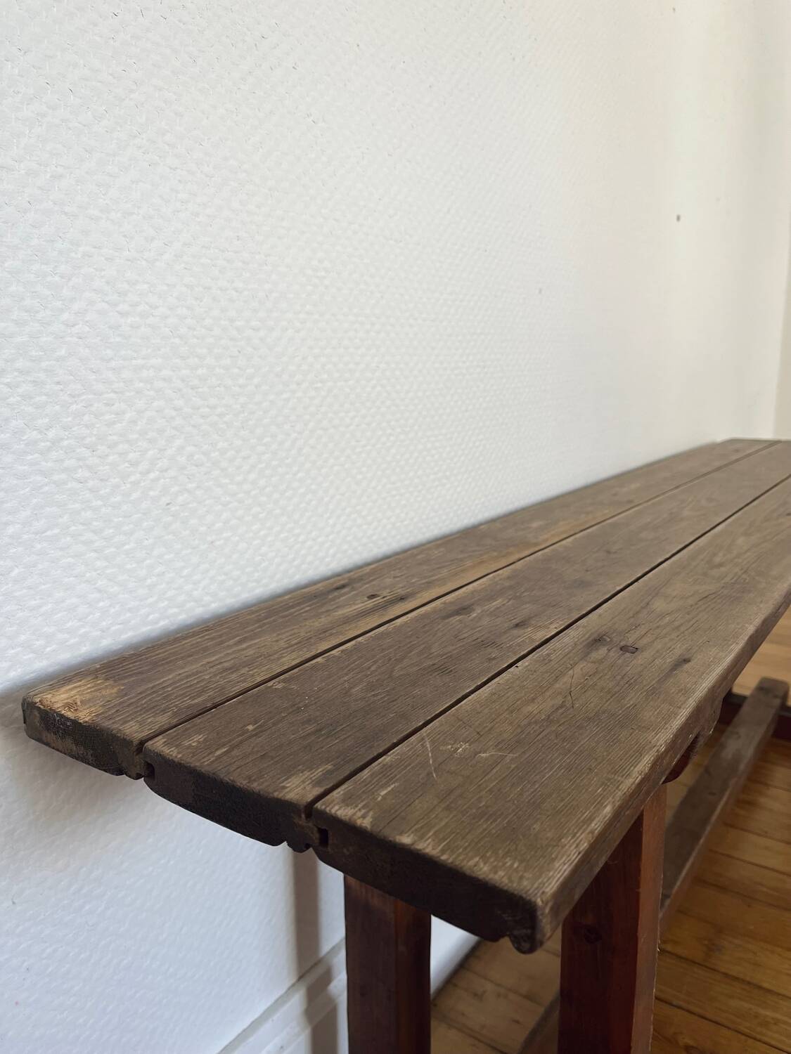 Vintage wooden bench