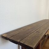 Vintage wooden bench
