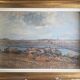 HSP painting "Salt pans at Fos-sur-mer" by Abel GAY (1877-1961)