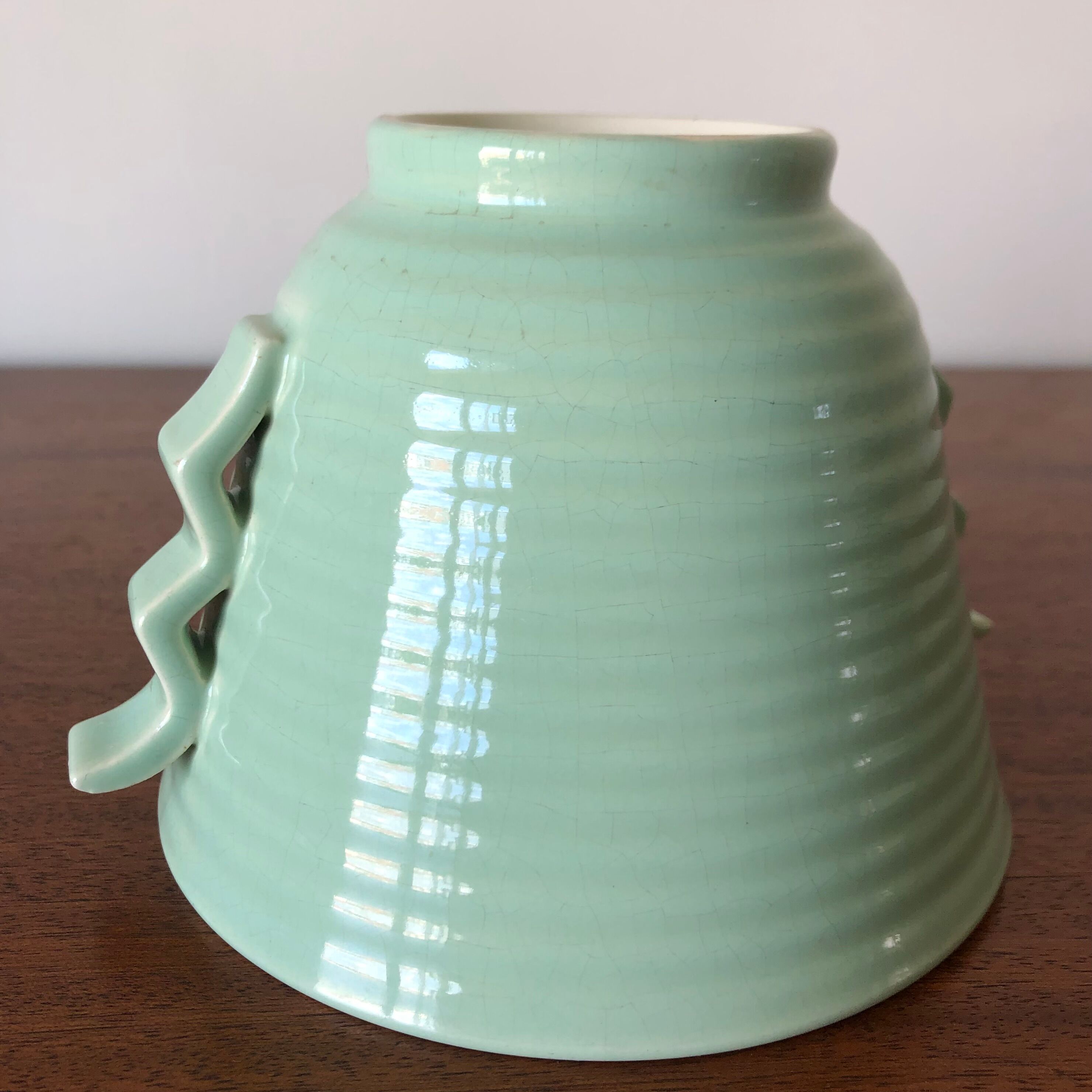 Cache-pot vase Villeroy Boch art déco